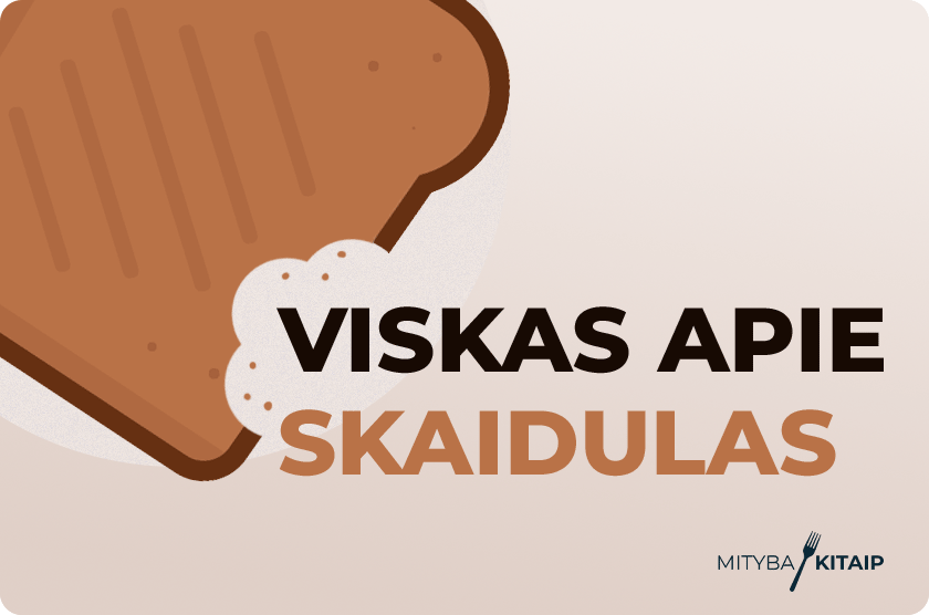 Straipsnio apie skaidulas viršelis.